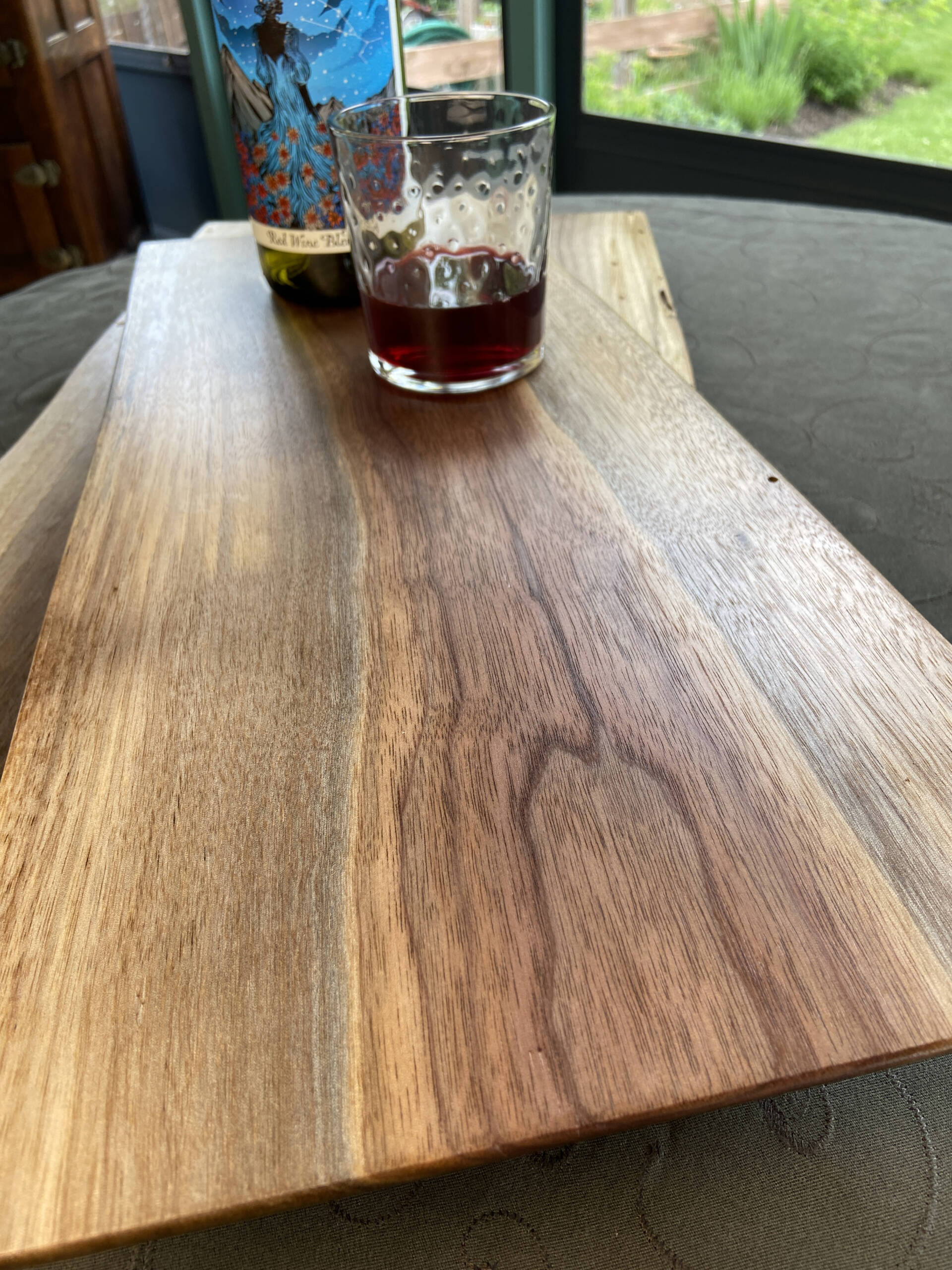 walnut slab trays