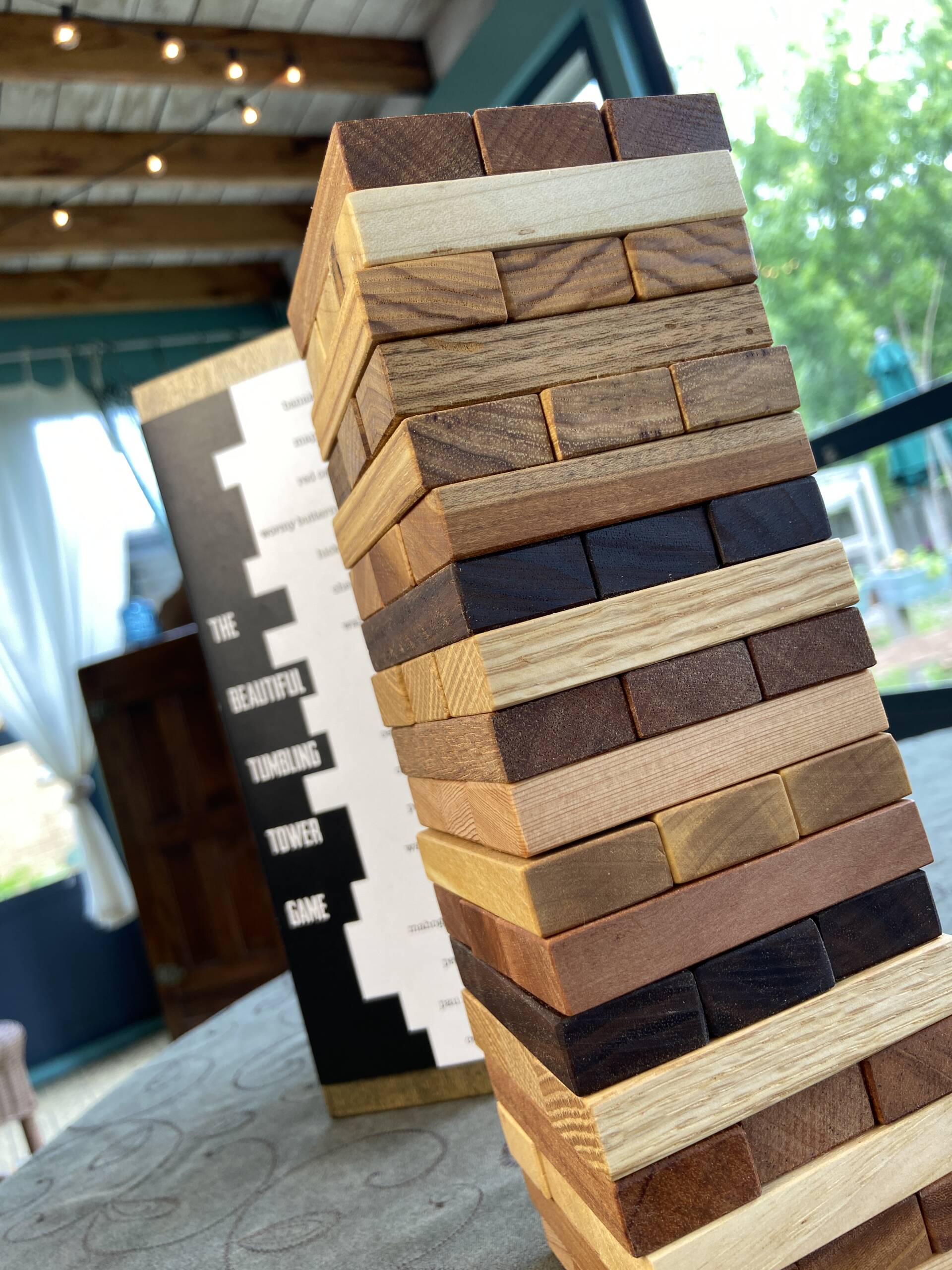 beautiful tumbling tower game