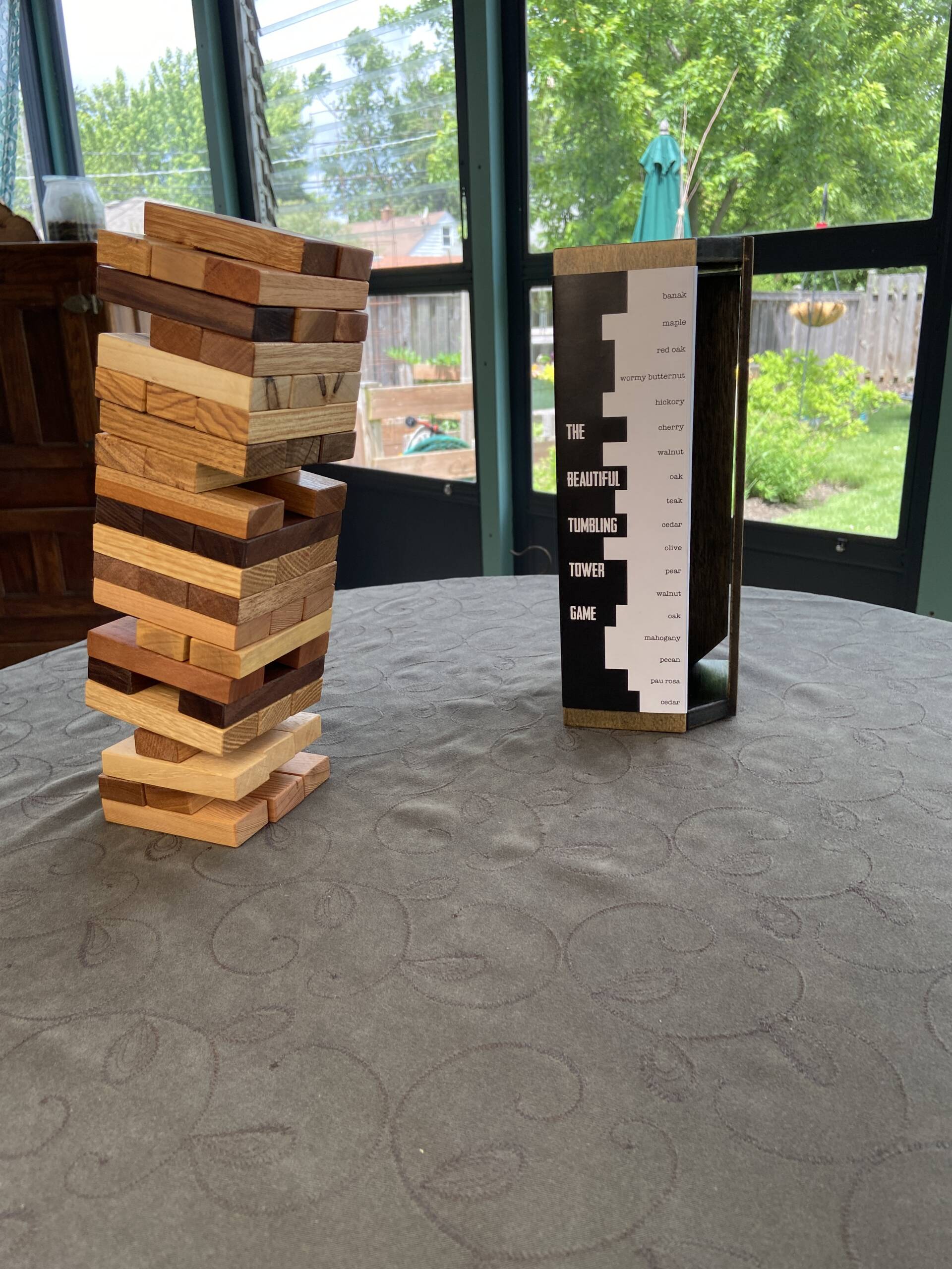 beautiful tumbling tower game